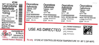 60760-955 (Oxycodone 60760 955 60)